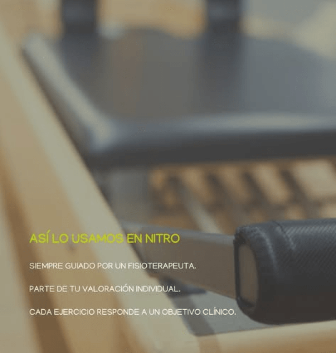 maquinas de pilates de Nitro